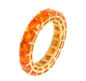 Eternity Band with Fire Opals