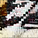 Jean-Michel Basquiat (After) - Museum Security (Broadway Meltdown) 1983; 23.8"x23.8" in