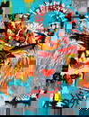 TedyZet - "Angel_ Keep Fighting", Original urban abstract OIL painting, COA, 30"x40"in