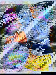 Muhammad Ali _ The Greatest #2 – 18"x24" – TedyZet – Original painting: Muhammad Ali _ The Greatest #218 x 24 inches (approx. 46 x 61 cm)Mixed media: Canon ink, acrylic ink, spray paints, charcoal, glitter, markers on Canon 230GSM art paper.Signed by the artist on the fro
