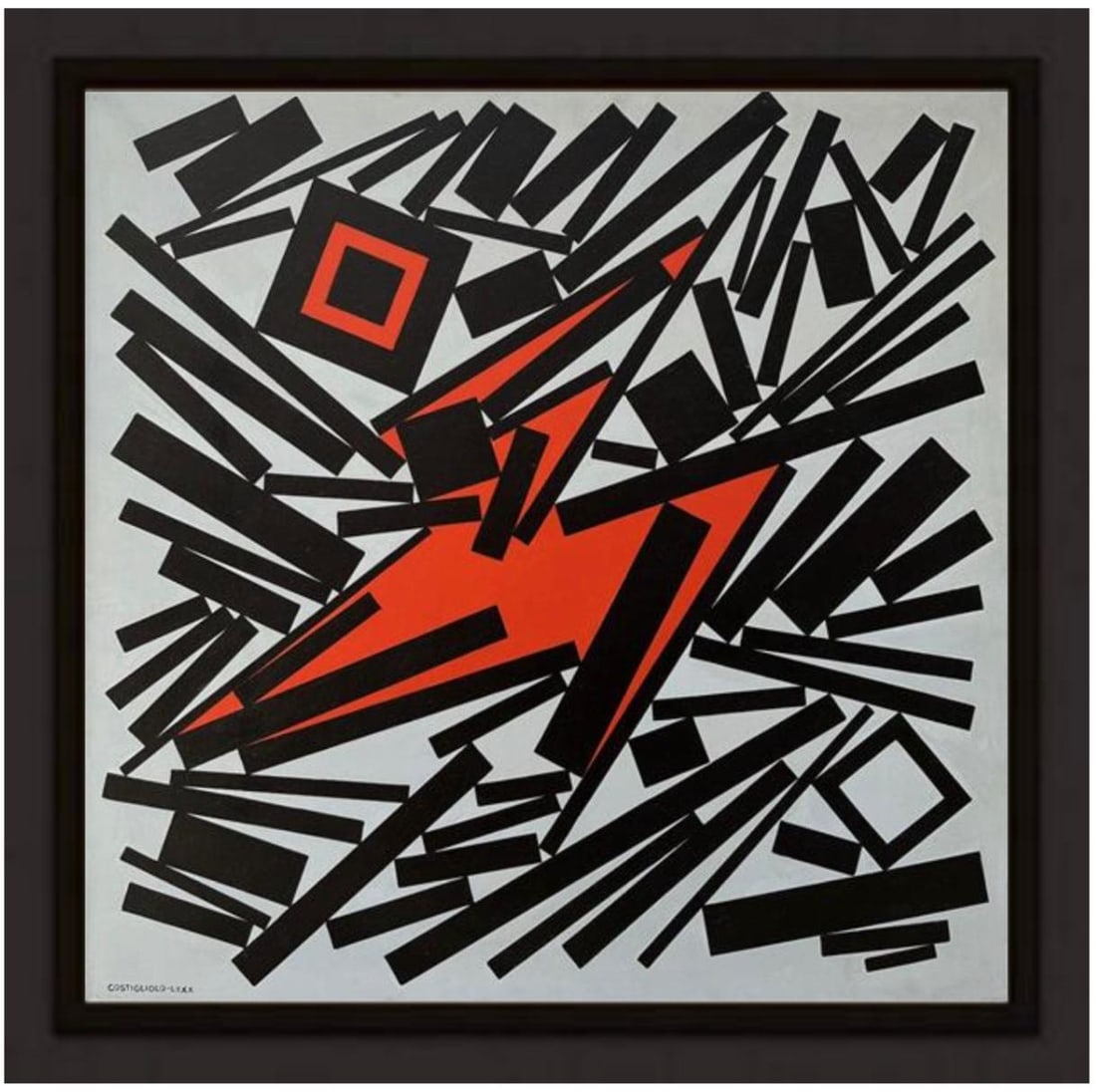 JOSE PEDRO COSTIGLIOLO (AFTER) - RECTANGLES & SQUARES MCXXV - ACRYLIC ON CANVAS - IN THE STYLE OF: Acrylic Painting on Canvas in the manner/style ofJose Pedro Costigliolo. Our definition of “In the manner/style of”: The auction house believes that the work is done in the manner or style of