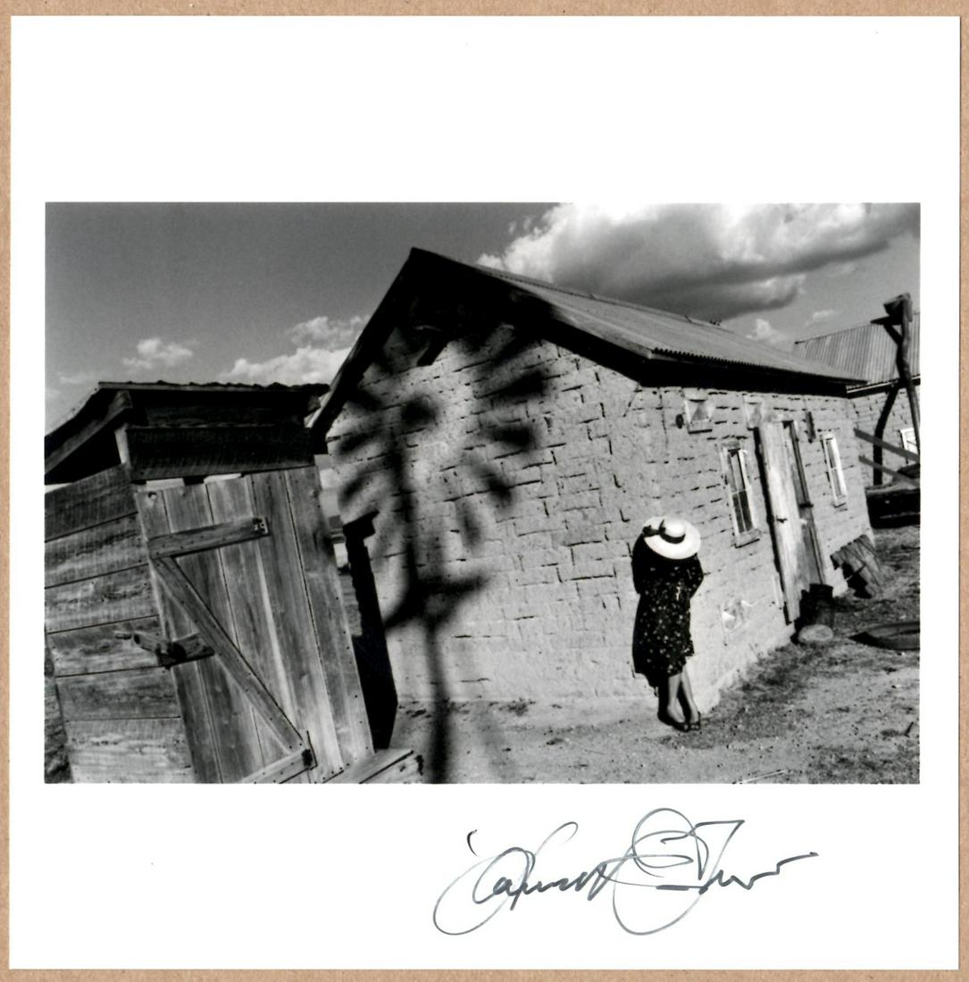 SIGNED - LARRY TOWELL - MENNONITE COLONY, MEXICO, 1994 6"x 6" MAGNUM PRINT. (1 of 2)