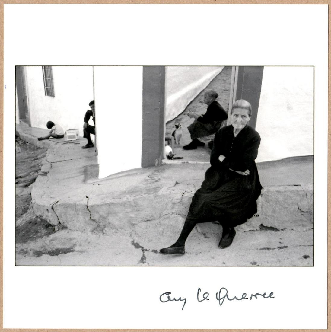 SIGNED - GUY LE QUERREC - LA MANCHA SPAIN 1971 - 6" x 6" MAGNUM ARCHIVAL PRINT. (1 of 2)