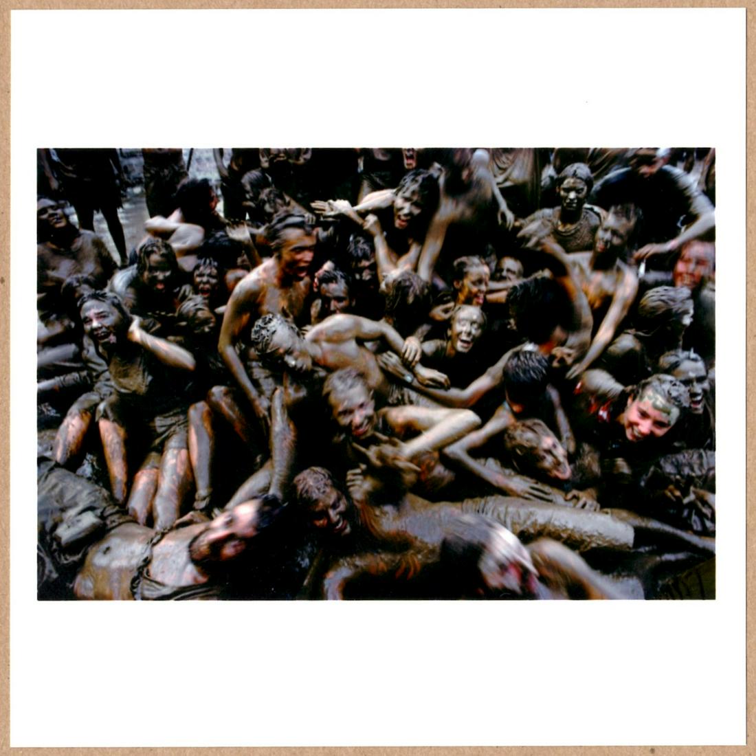 SIGNED - PAUL FUSCO - WOODSTOCK II MUD PIT - LTD 6" x 6" MAGNUM ARCHIVAL PRINT.: Description: 6"x 6" limited edition Fuji Crystal Archival Matte paper print. Image size is 5.5" on the longest side and the paper size is 6" x 6". The Print is SIGNED by Paul Fusco on the verso.Condit