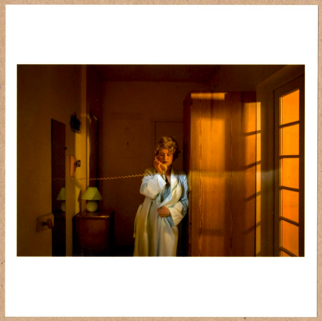 Signed Bieke Depoorter Agata As Germaine, France 2018 6" X 6" Magnum Print.