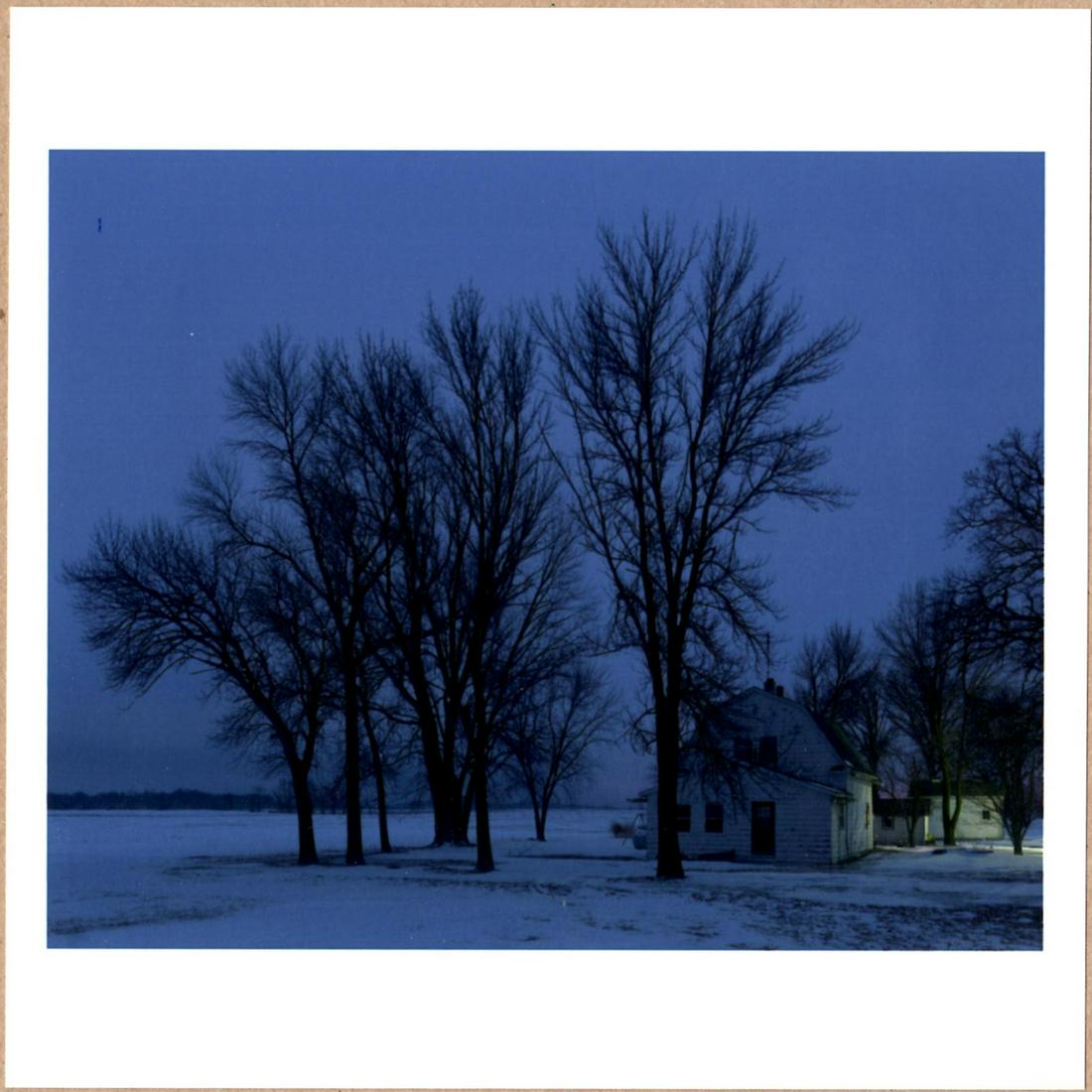 SIGNED - ALEC SOTH - FARMHOUSE, CAMBRIDGE, MINNESOTA. 2017 - LTD 6" x 6" MAGNUM ARCHIVAL PRINT.: Description: 6"x 6" limited edition Fuji Crystal Archival Matte paper print. Image size is 5.5" on the longest side and the paper size is 6" x 6". The Print is SIGNED by Alec Soth on the verso.Conditi