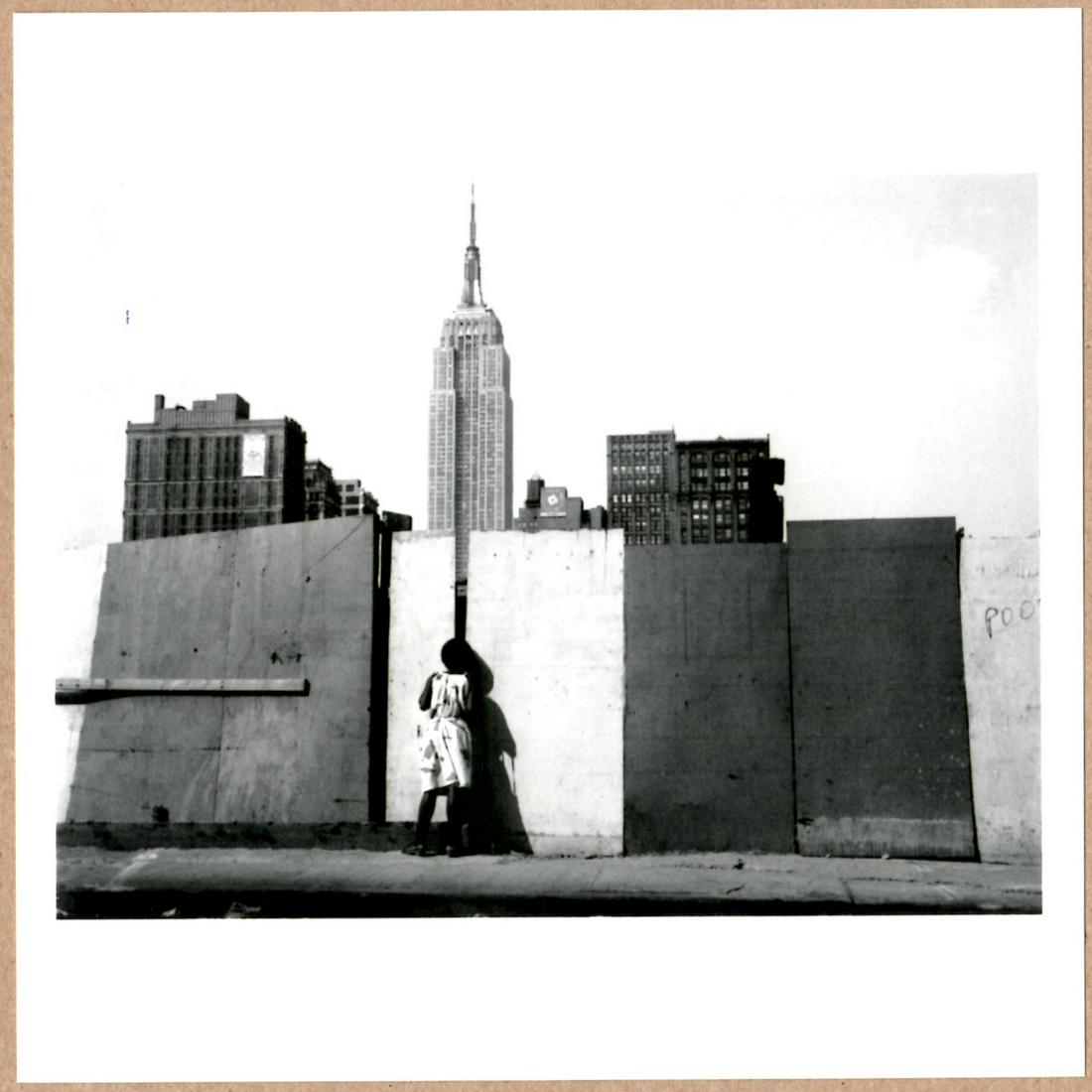 SIGNED RAYMOND DEPARDON - EMPIRE STATE BUILDING, EAST 32ND STREET, NEW YORK CITY, USA. 1981 - LTD 6" (1 of 2)