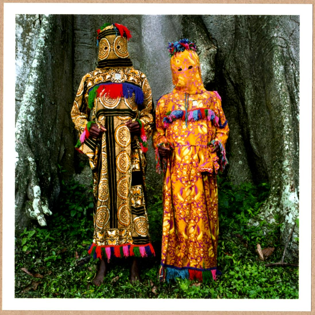 SIGNED PHYLLIS GALEMBO ANO WOMEN'S MASK MASQUERADE LTD 6" x 6" APERTURE PRINT.: Description: 6"x 6" limited edition Fuji Crystal Archival Matte paper print. Image size is 5.5" on the longest side and the paper size is 6" x 6". The Print is SIGNED by Phyllis Galembo on the verso.C