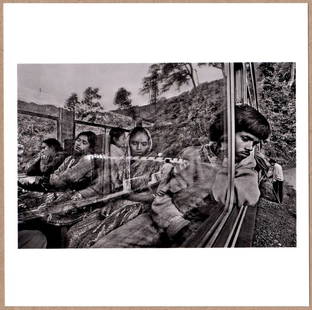 SIGNED - RAGHU RAI DARJEELING HIMALAYAN RAILWAY TOY TRAIN INDIA 1995 - LTD 6" x 6" MAGNUM ARCHIVAL: Description: 6"x 6" limited edition Fuji Crystal Archival Matte paper print. Image size is 5.5" on the longest side and the paper size is 6" x 6". The Print is SIGNED by Raghu Rai on the