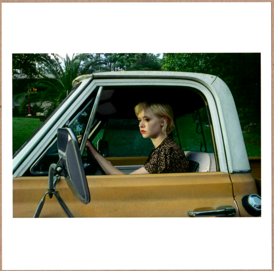 SIGNED - LISE SARFATI - EVA-CLAIRE #02, AUSTIN, TEXAS LTD 6" x 6" MAGNUM PRINT.: Description: 6"x 6" limited edition Fuji Crystal Archival Matte paper print. Image size is 5.5" on the longest side and the paper size is 6" x 6". The Print is SIGNED by Lise Sarfati on the verso.Cond