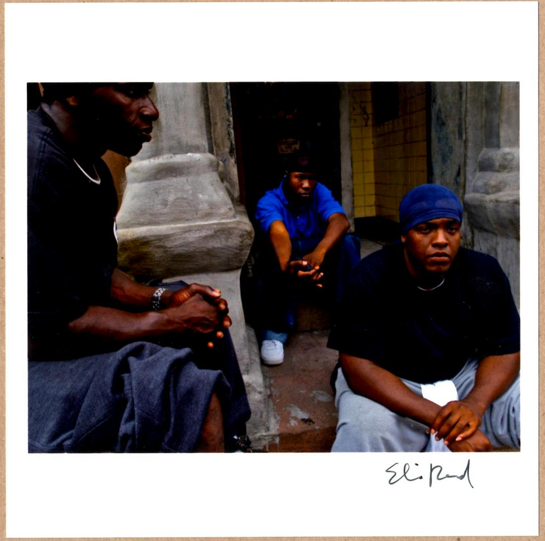 SIGNED - ELI REED - HARLEM STREET SCENE, NEW YORK CITY - LTD 6" x 6" MAGNUM ARCHIVAL PRINT. (1 of 2)