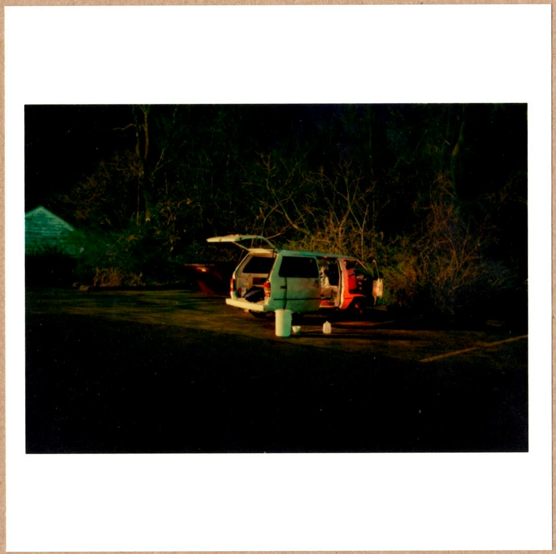 SIGNED - ALEC SOTH - ROAD TRIP - SLEEPING BY THE MISSISSIPPI, MARCH, 1992 - LTD 6" x 6" MAGNUM (1 of 2)