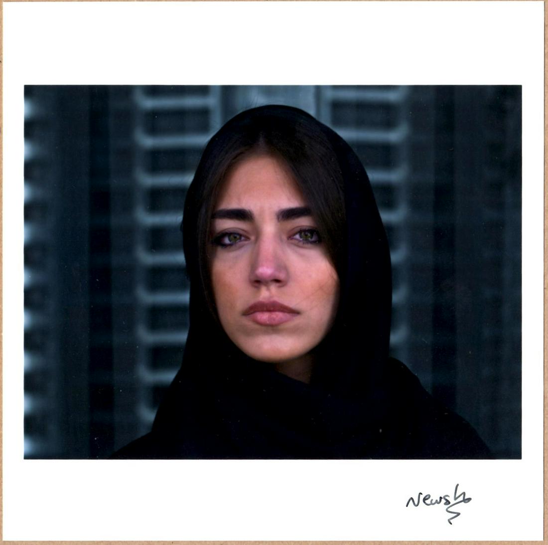SIGNED - NEWSHA TAVAKOLIAN - INTIMATE PORTRIAT OF NAGHMEH, TEHRAN, IRAN - LTD 6" x 6" MAGNUM: Description: 6"x 6" limited edition Fuji Crystal Archival Matte paper print. Image size is 5.5" on the longest side and the paper size is 6" x 6". The Print is SIGNED by Newsha Tavokalian on the recto