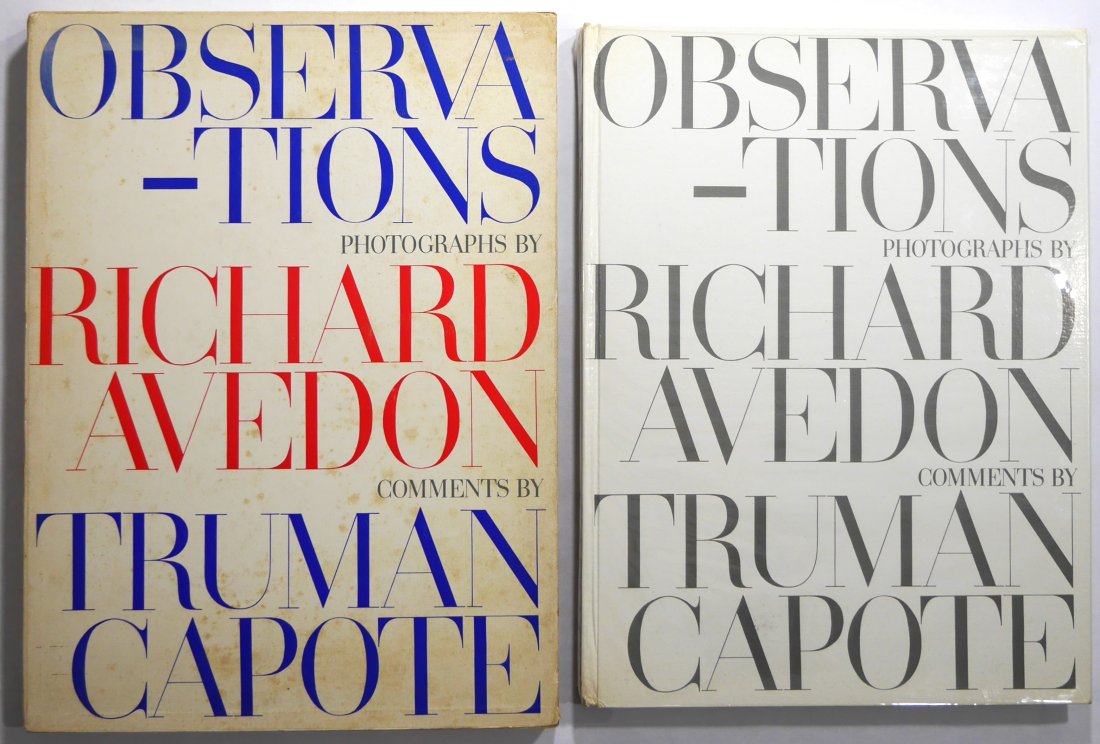 Avedon, Richard; Observations  [SIGNED - 1959 1ST EDITON WITH DUST JACKET & SLIPCASE] (1 of 3)