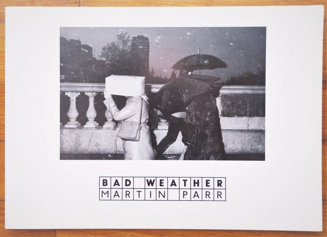 Parr, Martin; Bad Weather [1982 1ST EDITION & 1ST PRINTING - NICE COPY]: Art Council of Great Britain, 1982. Softcover. First Edition, First Printing. 56 pages with numerous black and white images througout showcasing Parr's photos capturing the social landscape of England