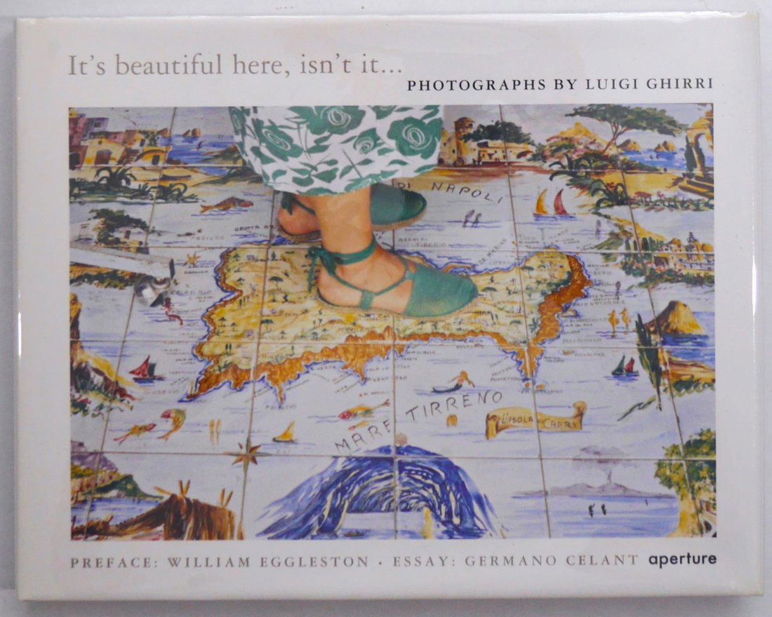 Ghirri, Luigi; It's Beautiful Here Isn't It? [2008 APERTURE 1ST EDITION & 1ST PRINTING - FINE COPY]: Aperture, 2008. Hardcover in pictorial dust jacket. First Edition, First Printing. 152 pages with numerous color photographic images throughout by Luigi Ghirri. A beautiful book and highly recommended