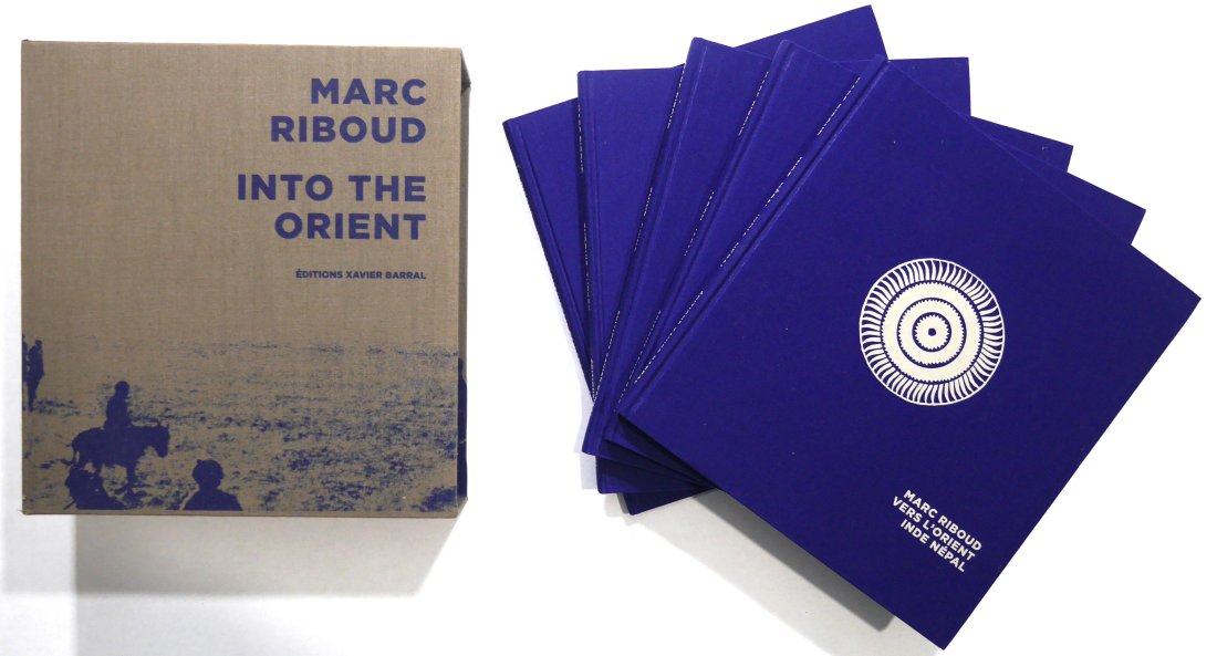 Riboud, Marc; Into The Orient / Vers L'Orient [RARE 5 VOLUME SET HOUSED IN PRINTED CLOTH SLIPCASE] (1 of 3)