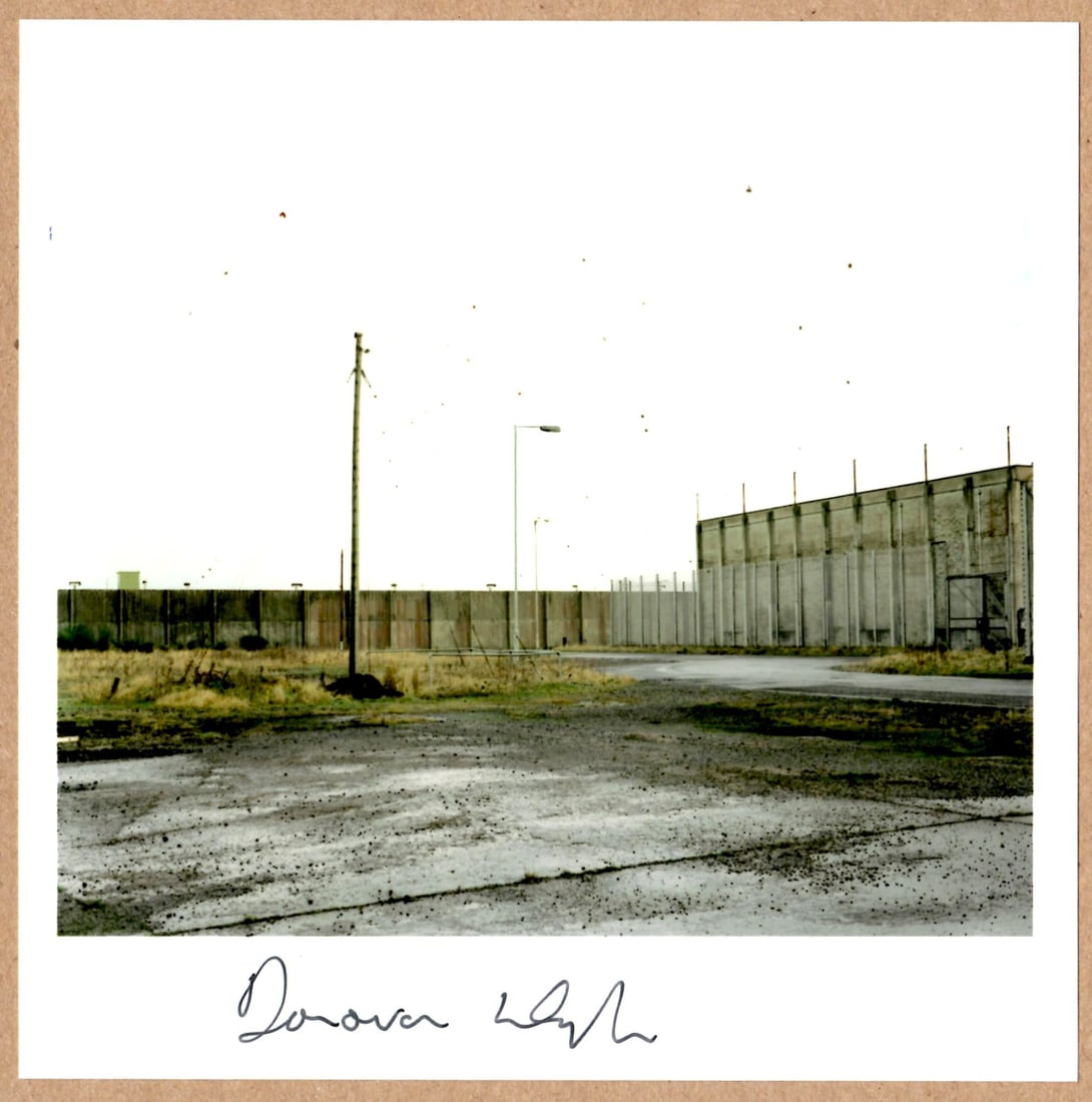 SIGNED - DONOVAN WYLIE - MAZE PRISON, NORTHERN IRELAND 6" x 6" MAGNUM PRINT.: Description: 6"x 6" limited edition Fuji Crystal Archival Matte paper print. Image size is 5.5" on the longest side and the paper size is 6" x 6". The Print is SIGNED by Donovan Wylie on the recto.Con