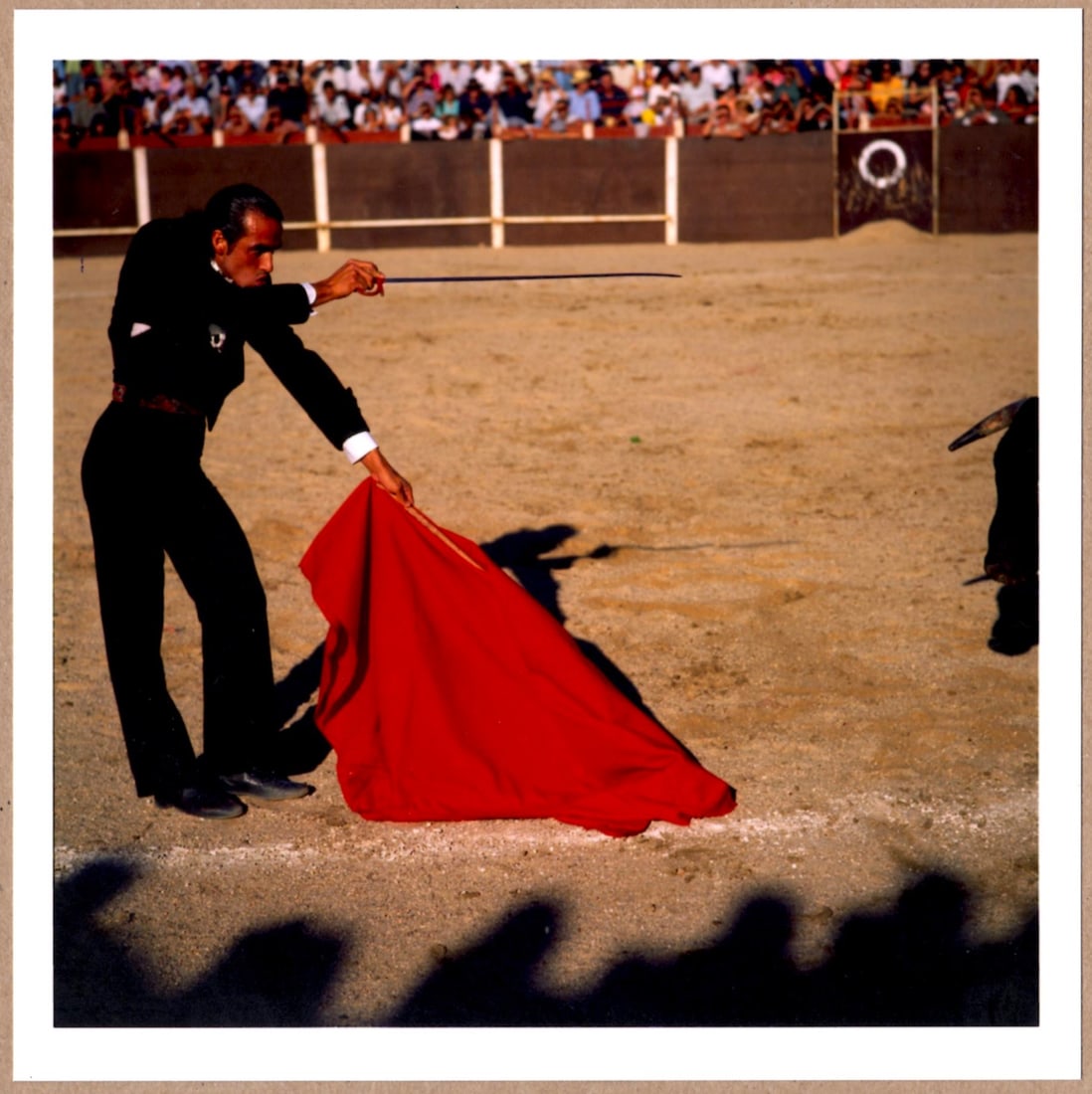 SIGNED MIGUEL RIO BRANCO - MATADOR - LTD 6" x 6" MAGNUM ARCHIVAL PRINT.: Description: 6"x 6" limited edition Fuji Crystal Archival Matte paper print. Image size is 5.5" on the longest side and the paper size is 6" x 6". The Print is SIGNED by Miguel Rio Branco on the verso