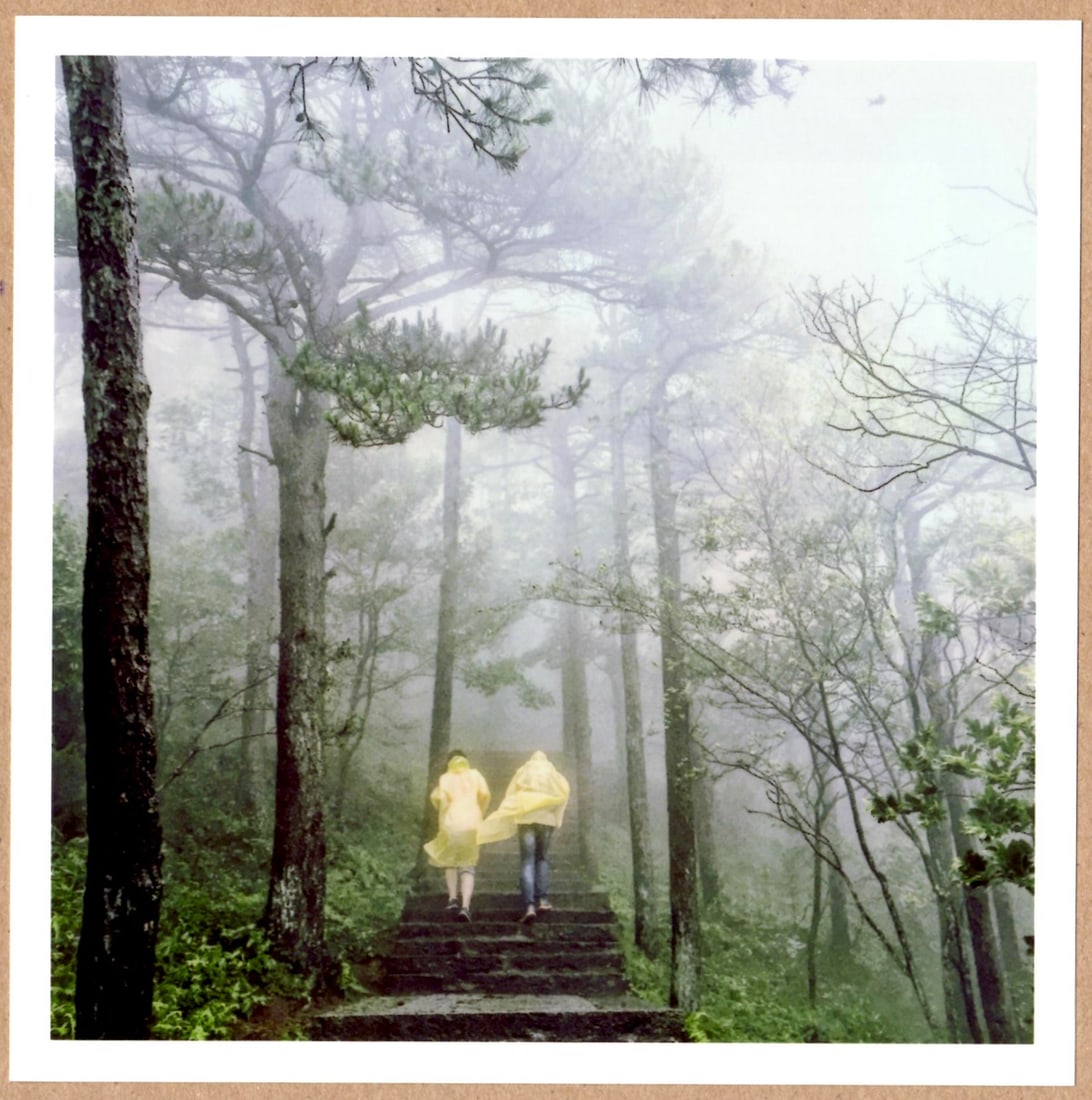 SIGNED - SIM CHI YIN SHROUDS, LUSHAN, JIANGXI, CHINA 2016 6" x 6" MAGNUM PRINT. (1 of 2)