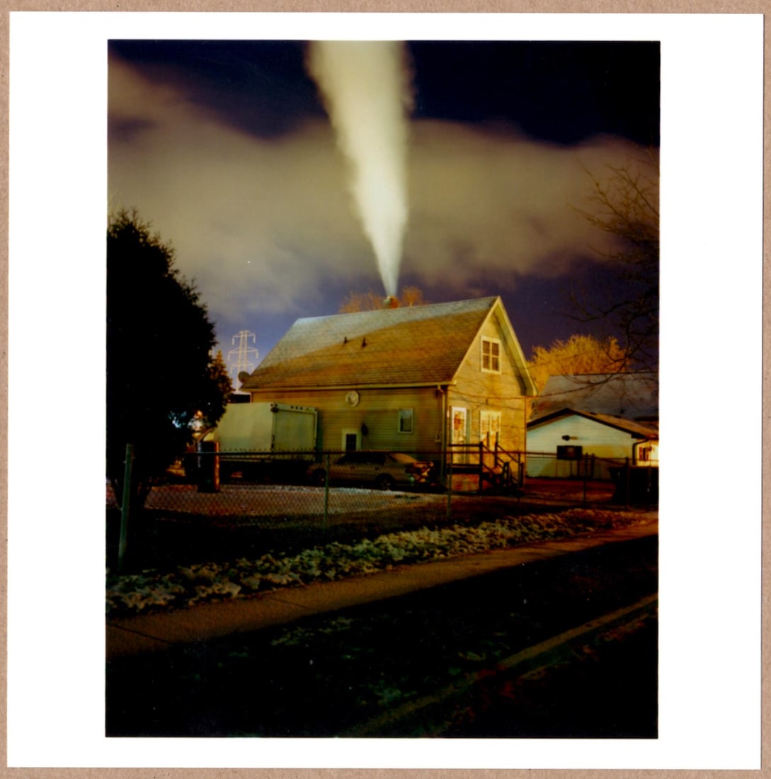 SIGNED - GREGORY HALPERN - HOUSE, BUFFALO, NEW YORK 2011 6" x 6" MAGNUM PRINT. (1 of 2)