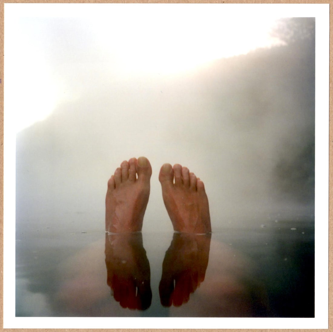 SIGNED - PETER MARLOW - HOT SPRINGS IN JAPAN 2000 6" x 6" MAGNUM ARCHIVAL PRINT. (1 of 2)