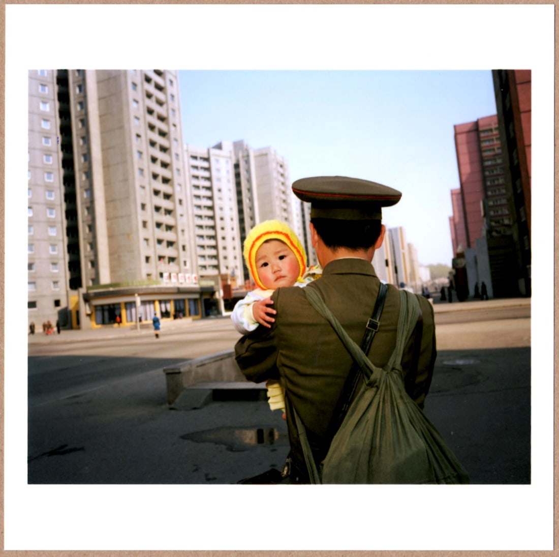 SIGNED - MARTIN PARR - BABY, PYONGYANG, NORTH KOREA, 1997 LTD 6" x 6" MAGNUM PRINT. (1 of 2)