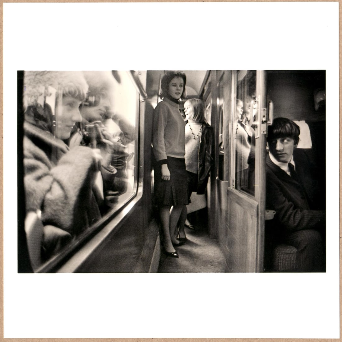 SIGNED - DAVID HURN - RINGO STARR, THE BEATLES, HARD DAYS NIGHT, 1964 - LTD 6" x 6" MAGNUM ARCHIVAL (1 of 2)