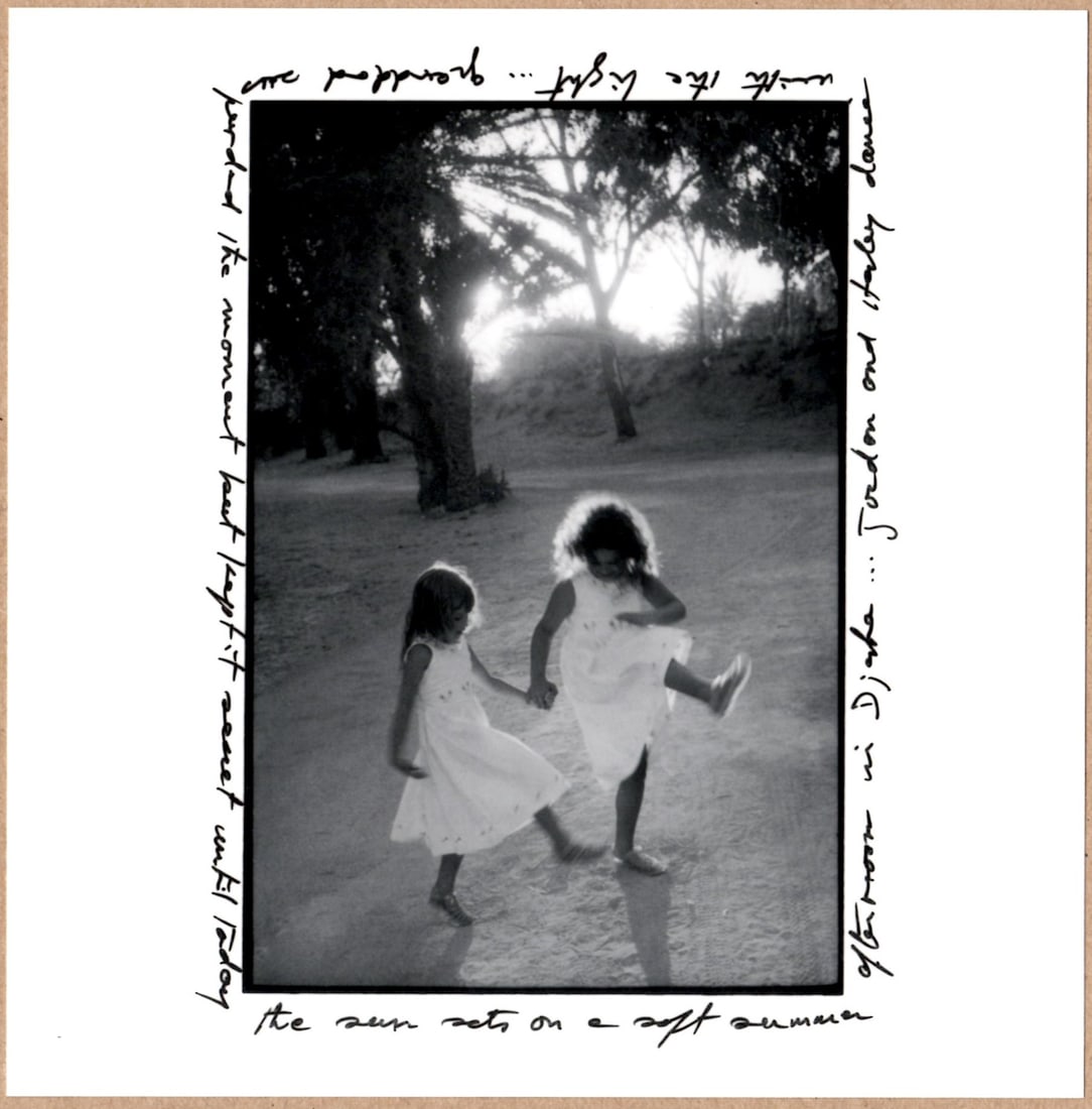 SIGNED - ABBAS - JORDAN AND HALEY, SUNSET DANCE  LTD 6" x 6" MAGNUM ARCHIVAL PRINT. (1 of 2)