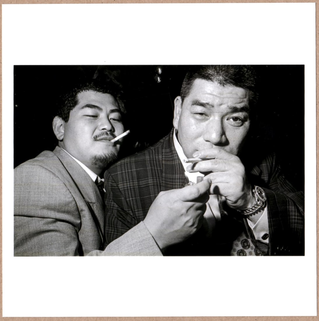 SIGNED - BRUCE GILDEN - IMAGE FROM GO, YAKUZA, GINZA, TOKYO JAPAN 1998 6" x 6" MAGNUM PRINT. (1 of 2)