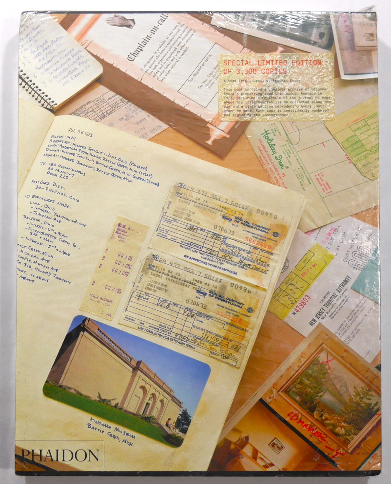 Shore, Stephen [SIGNED]; A Road Trip Journal 2008 LTD EDITION (1 of 1)