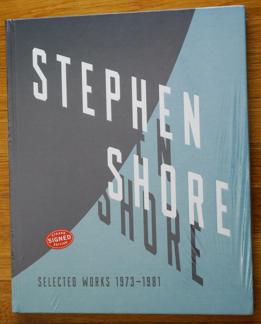 Shore, Stephen [SIGNED]; Stephen Shore Selected Works 1973-1981 [1ST EDITION & 1ST PRINTNG - NEW]: SIGNED COPY Aperture, 2017. Hardcover. First Editon, First Printing. 272 pages with numerous color photographic images throughout. Captions by 15 artists including Ed Ruscha, Paul Graham, Thomas Strut