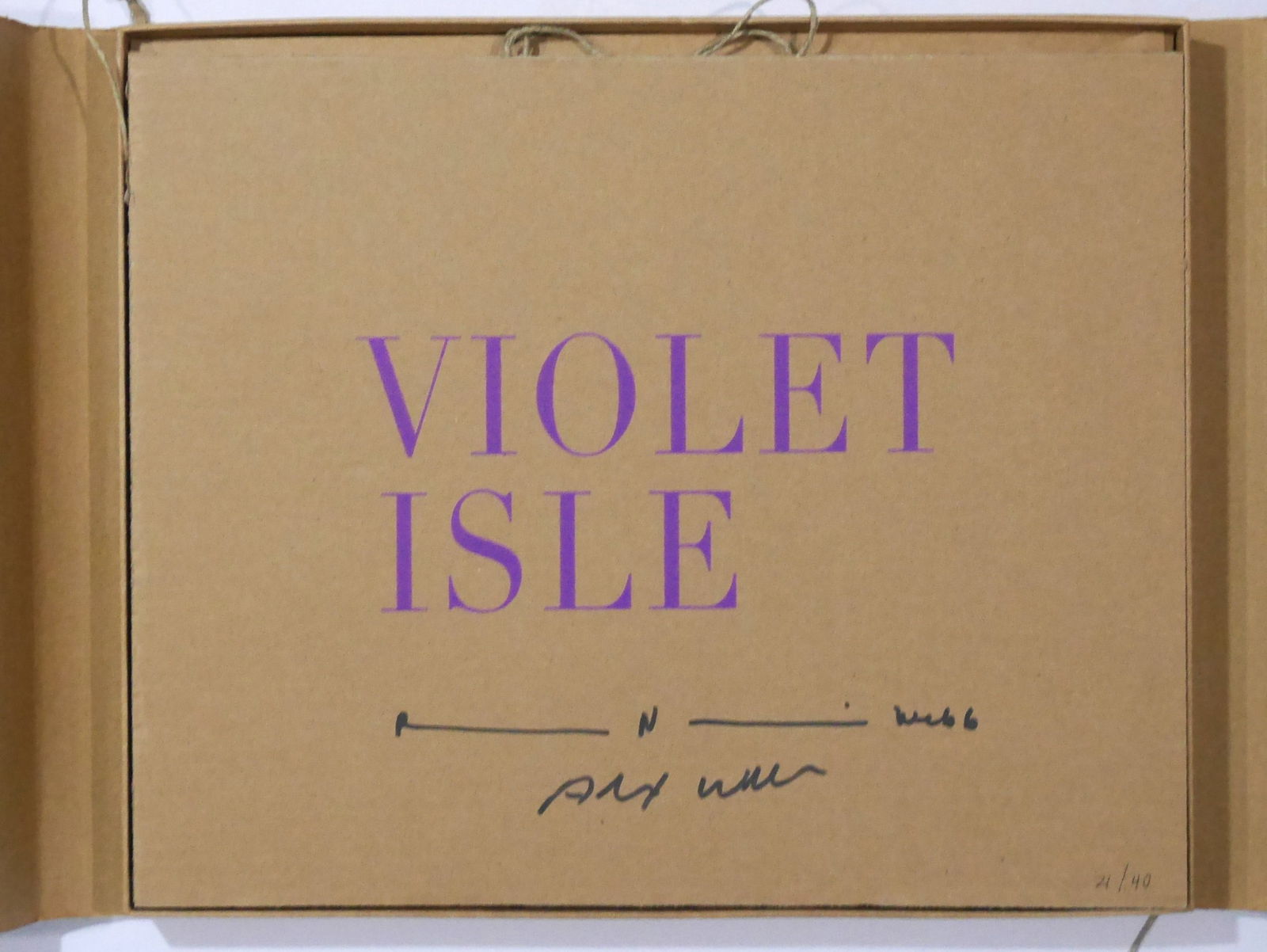 Webb, Alex; Violet Isle [SIGNED - DELUXE LIMITED EDITION WITH 2 SIGNED C-TYPE COLOR PRINTS]: SIGNED DELUXE EDITION WITH 2 PRINTS Violet Isle. A Duet of Photographs From Cuba. Photographs by Alex Webb and Rebecca Norris Webb. Essay by Pico Iyer. Radius Books, Santa Fe, NM, 2009. 144 pp. Quarto