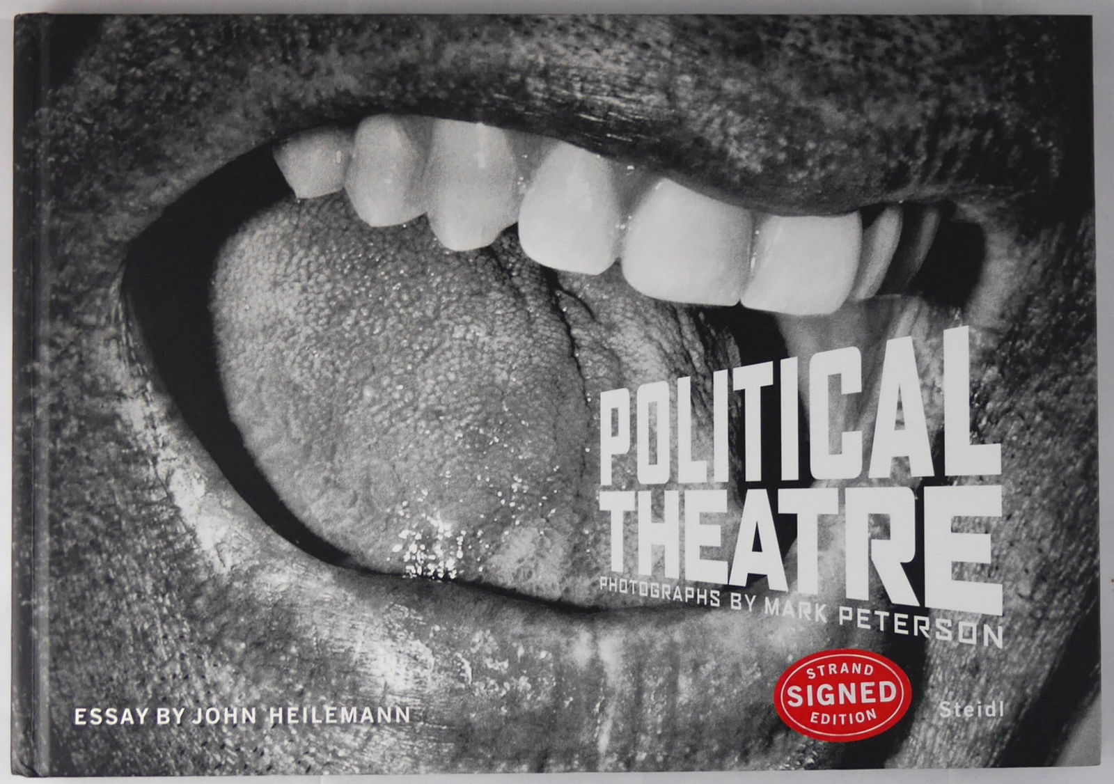 Mark Peterson; Political Theatre [SIGNED - 2017 1ST EDITION & 1ST PRINTING - NEW COPY] (1 of 8)