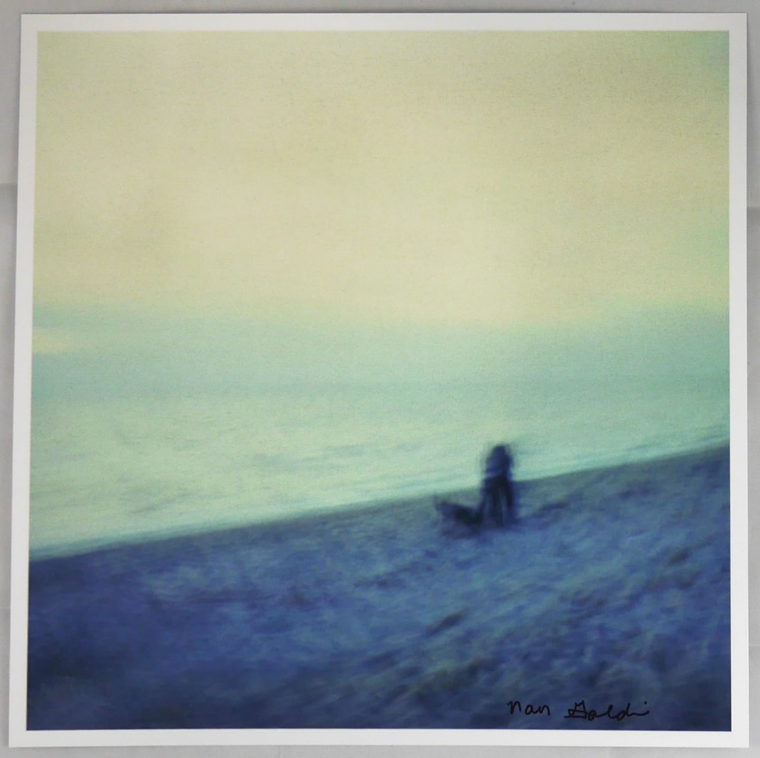 Goldin, Nan [SIGNED]; Nan Goldin 11 x 11 inch print "Couple on the Beach" LTD #/300 w/ Vinyl LP (1 of 4)