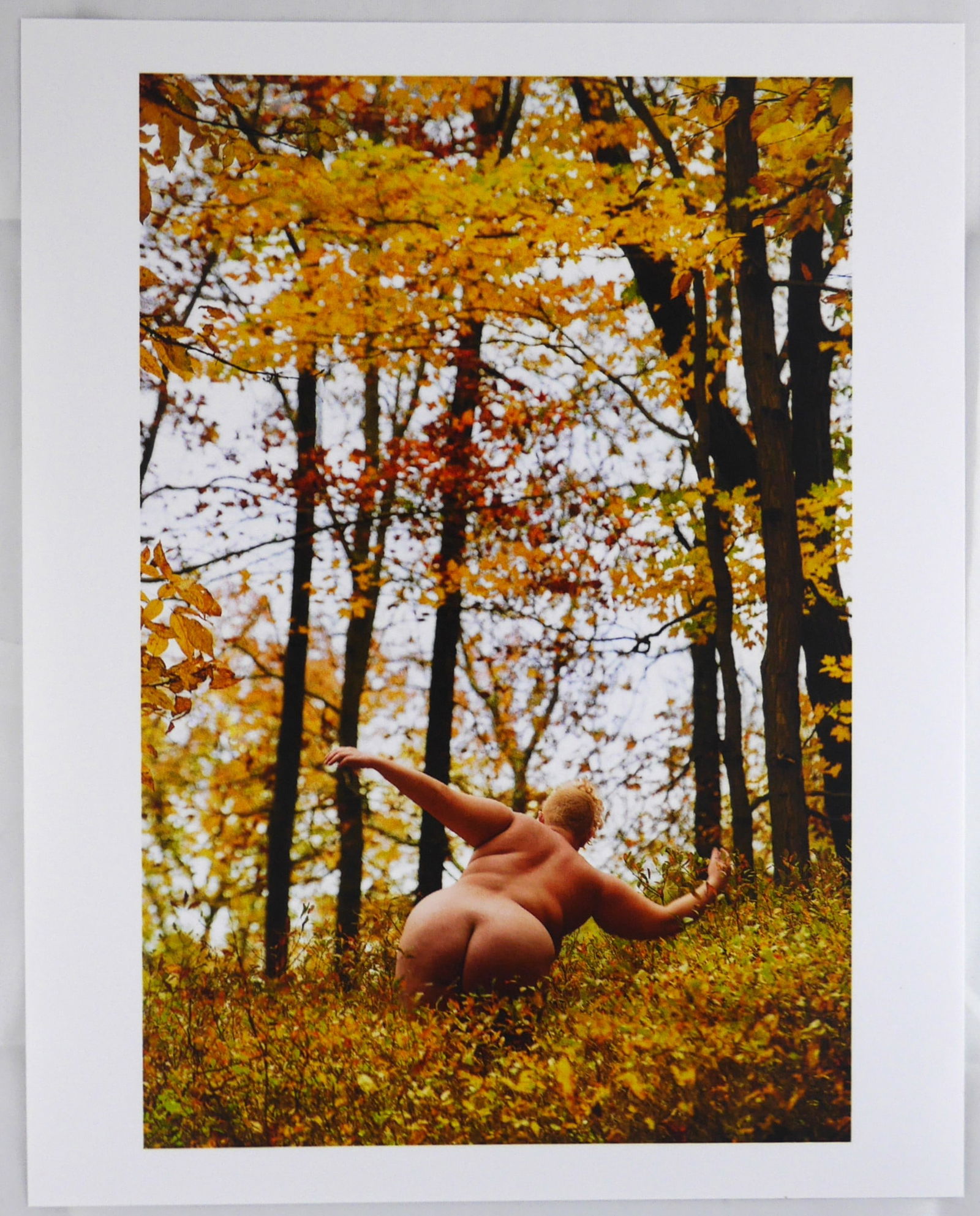 McGinley, Ryan; Gilded Twist, 2020 [SIGNED LTD ED #/100 8"x10" ARCHIVAL DIGITAL C-PRINT]: Description: Ryan McGinley 8"x 10" limited edition photograph titled "Gilded Twist, 2020". This print was sold by Towards Utopia and sold out immediately upon release. This is #39/100. The Print is ha