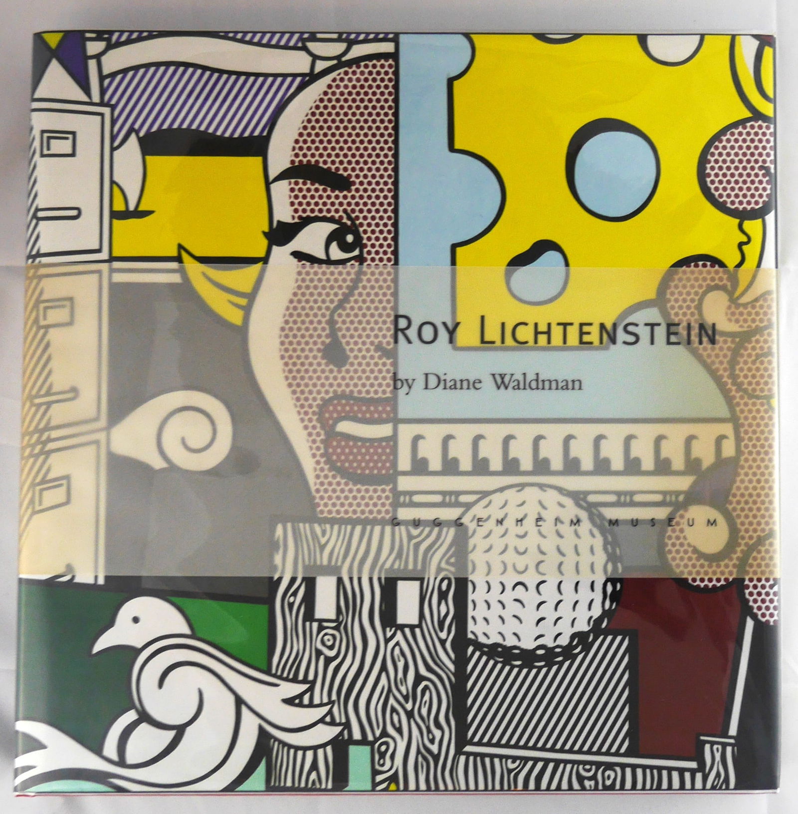 Lichtenstein, Roy [SIGNED]; Roy Lichtenstein 1993 GUGGENHEIM MUSEUM MONOGRAPH HARDCOVER DUST JACKET (1 of 10)