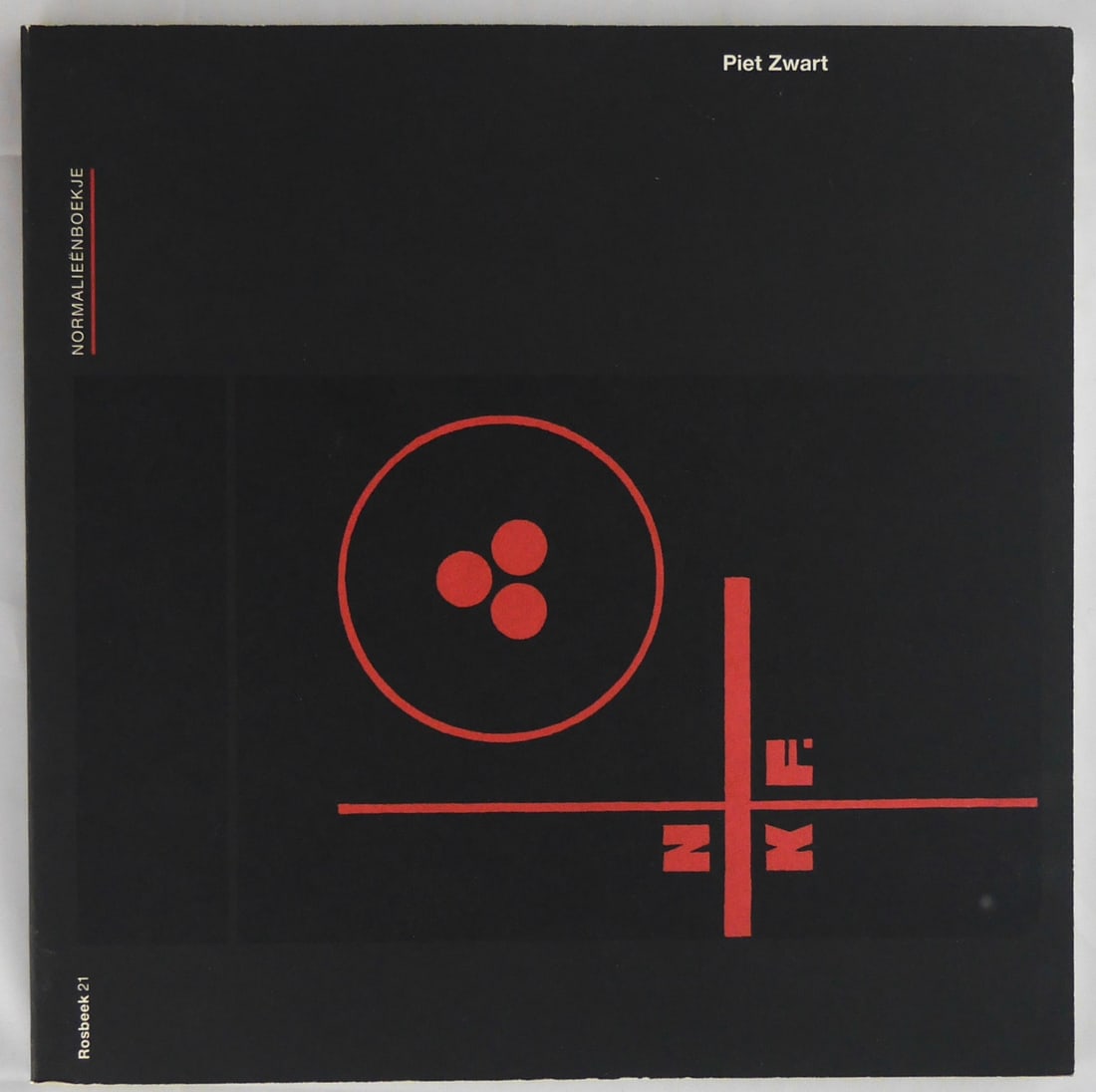 Zwart, Piet; Graatsma, William; Piet Zwart. NKF. Normalieënboekje. Rosbeek Goodwill uitgave 21 (1 of 5)