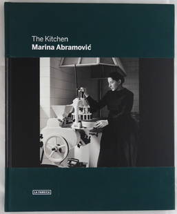 Abramovic, Marina; The Kitchen [SIGNED - 1ST EDITION - FINE COPY]: La Fábrica, 2012. Hardcover with tipped in image. First Edition, First Printing. Circa 30 pages with poems and photographic images interspersed throughout. SIGNED by Marina Abramovic on the title