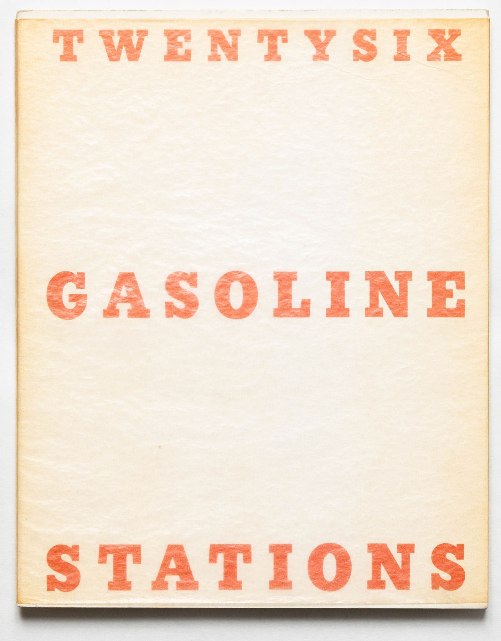 Ruscha, Ed, Twentysix Gasoline Stations [1967 LTD SECOND EDITION OF 500 - FINE] (1 of 3)