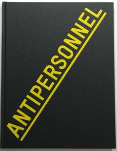 Dallaporta, Raphael, Antipersonnel [SIGNED COPY]: SIGNED COPY Editions Xavier Barral, Verona, Italy 2010 - 87 pages. Hardcover.First Edition. 9 3/4" x 12 1/2". Foreword by Martin Parr; and further details on the exhibition of this work at the Musee d