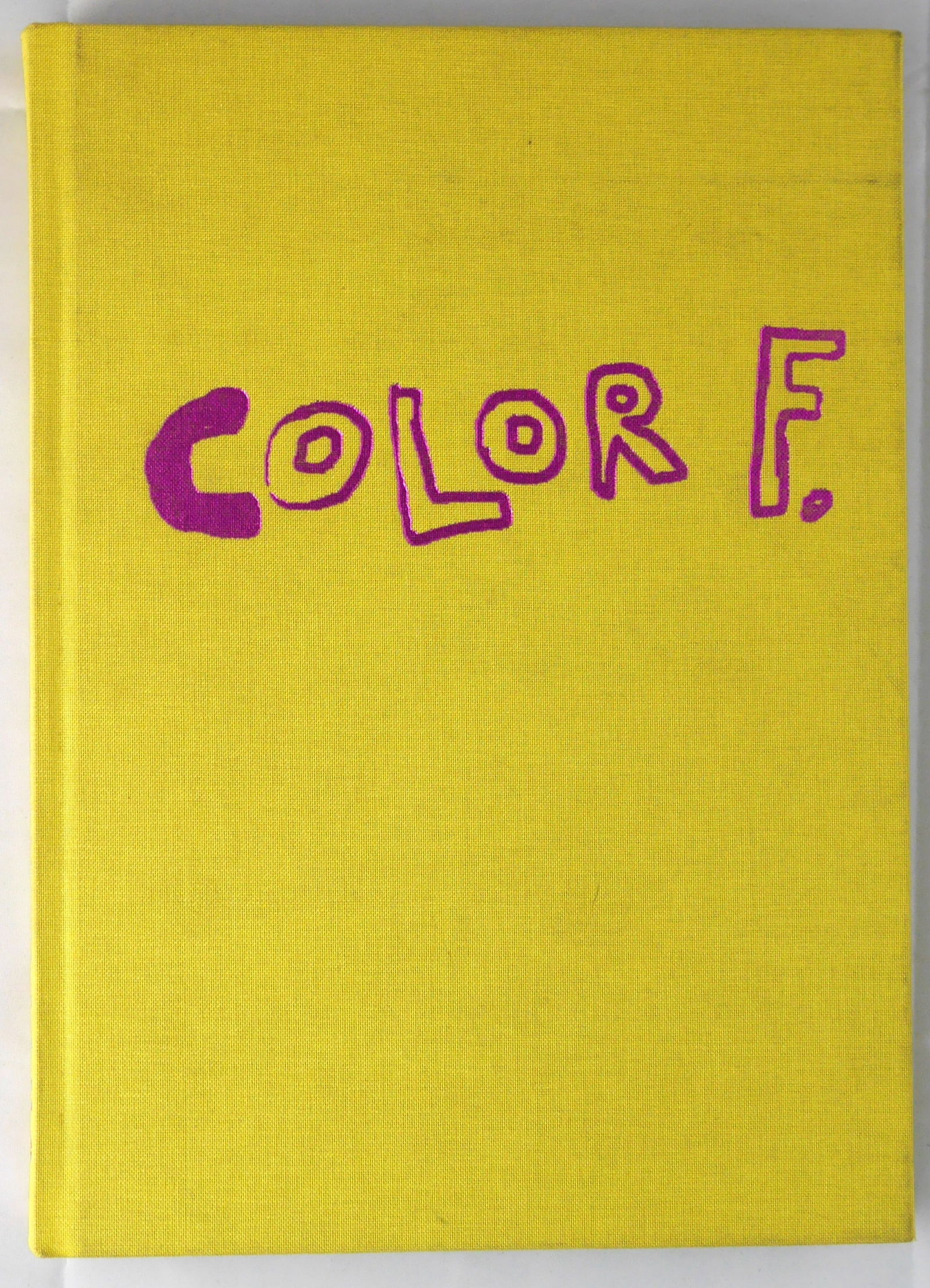 Andersen, Morten, Color F. [SIGNED - 2010 1ST EDITION & 1ST PRINTING - NICE COPY] (1 of 6)