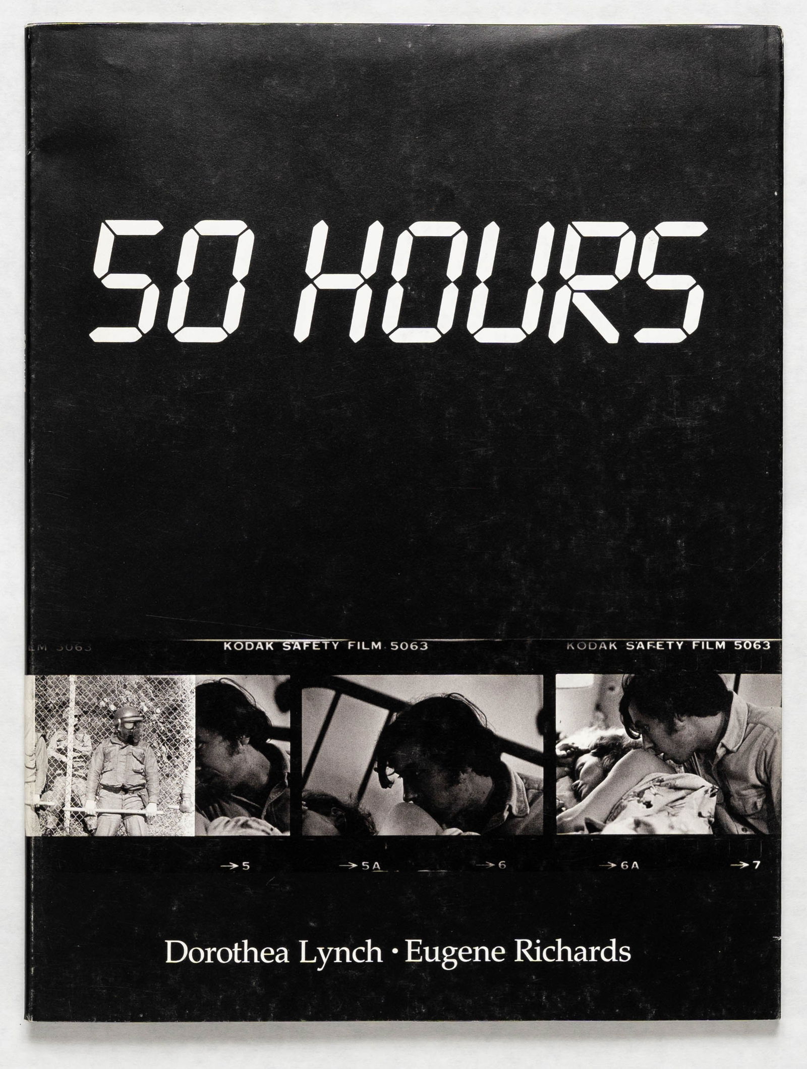 Richards, Eugene; Lynch, Dorothea, 50 Hours [1983 1ST EDITION & 1ST PRINTING - FINE COPY]: BOOK DESCRIPTION: Many Voices Press, Long Island City, New York, 1983. Softcover in pictorial dust jacket. First edition, first printing. Photographs by Eugene Richards. Text by Dorothea Lynch. Includ