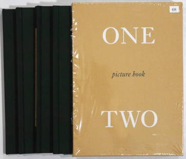 Nazraeli One Picture Book Two/Set #5 4 vols SIGNED Todd Hido Michael Kenna David Gibson Alia Malley: SIGNED - Nazraeli Press, 2020. 4 Hardcover Volumes in Slipcase (and plain white shipping box). First Edition & First Printing. Michael Kenna, Notre-Dame de Paris; David Gibson, Bamboo Grove; Alia Mall
