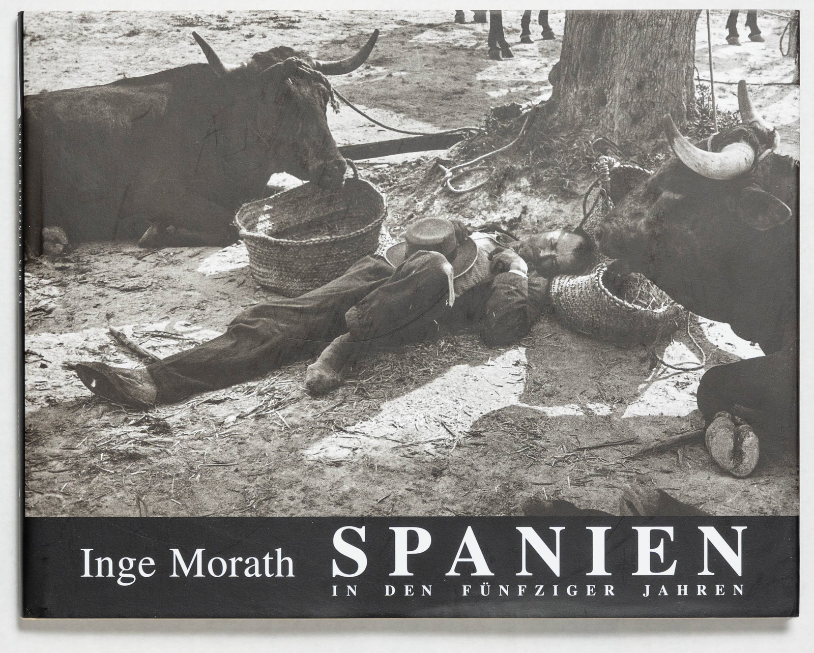 Morath, Inge, Spanien in den Fünfziger Jahren / Spain in the 1950's: Batuz Foundation, 2000. Hardcover in pictorial dust jacket. 120 pages filled with full-page balck and white photographic images. Oblong 8vo. German and English text. BOOK CONDITION: Fine; a solid, tig