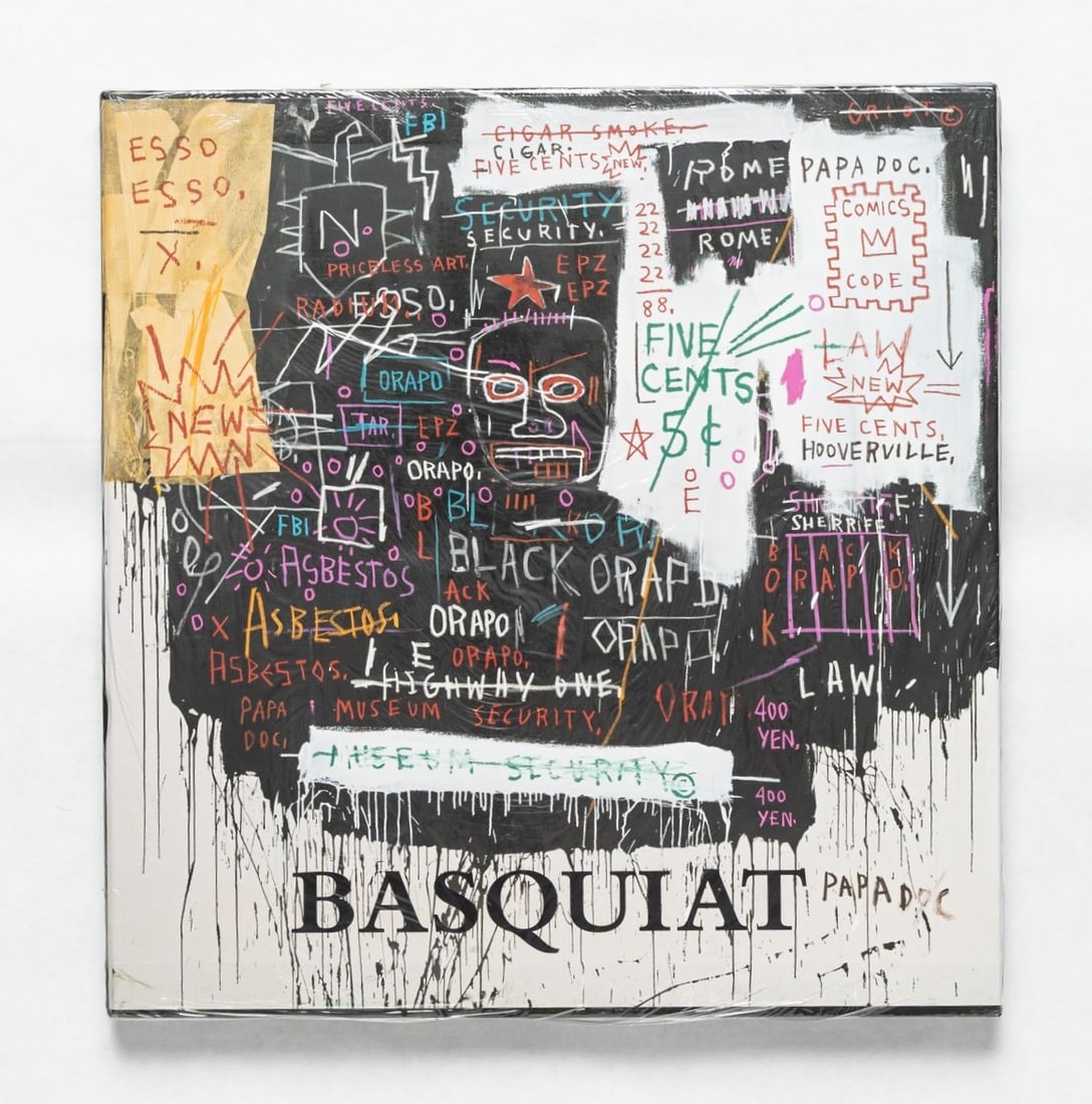 Basquiat, Jean-Michel; Museum Security (Broadway Meltdown) [2015 1ST EDITION 1ST PRINT - FINE]: Hirmer, 2015. Hardcover in Slipcase. First Edition, First Printing. 116 pages with 50 illustrations focused on a series of 12 key works by Jean-Michel Basquiat, created in the spring of 1983 at the ti