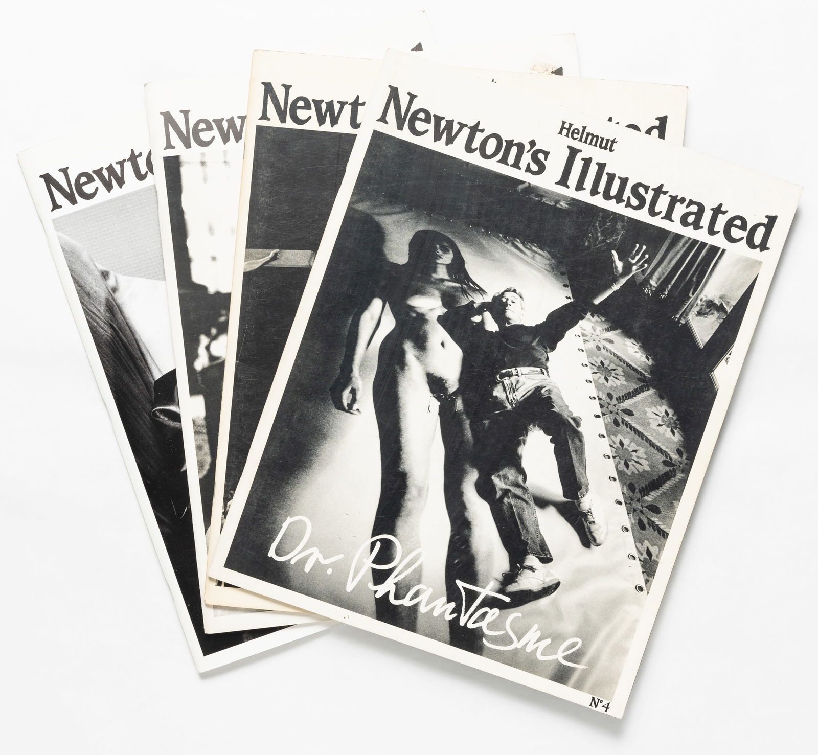 Newton, Helmut ; Newton's Illustrated [1ST EDITION COMPLETE 4 VOLUME SET 1987 - 1995] (1 of 17)
