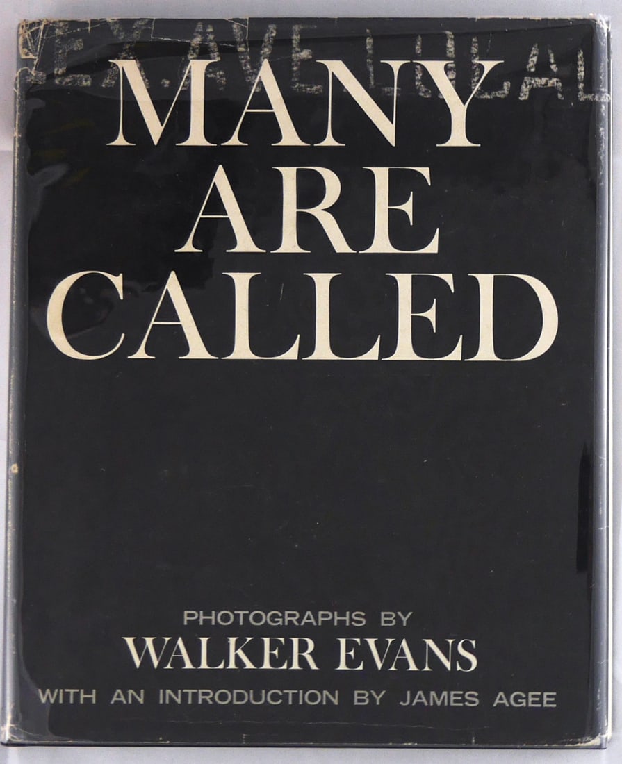 Evans, Walker; Many Are Called [1966 1ST EDITION HARDCOVER WITH DUST JACKET- NICE COPY] (1 of 12)
