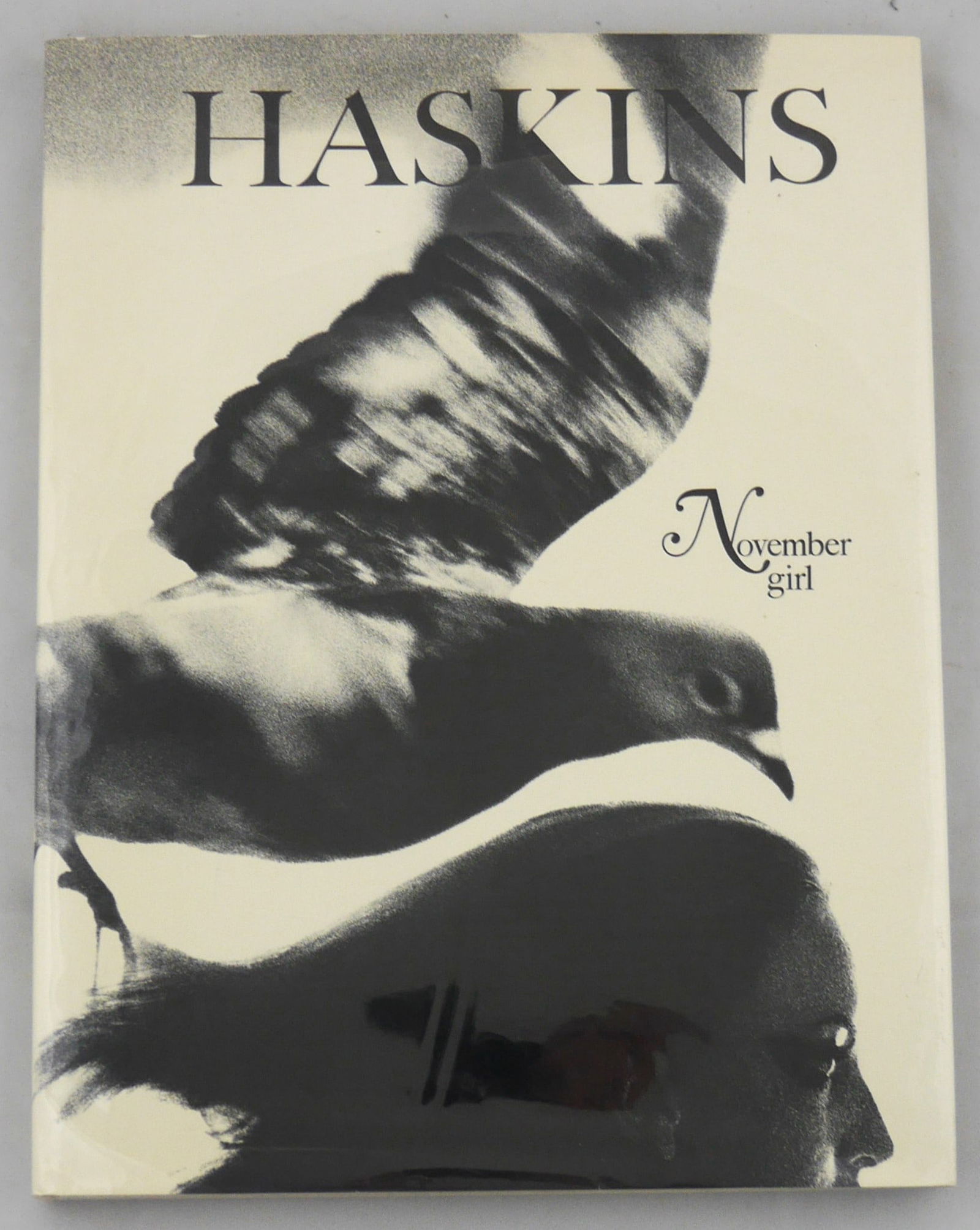 Haskins, Sam; November Girl  [1967 1ST AMERICAN EDITION HARDCOVER WITH DUST JACKET - FINE COPY] (1 of 10)