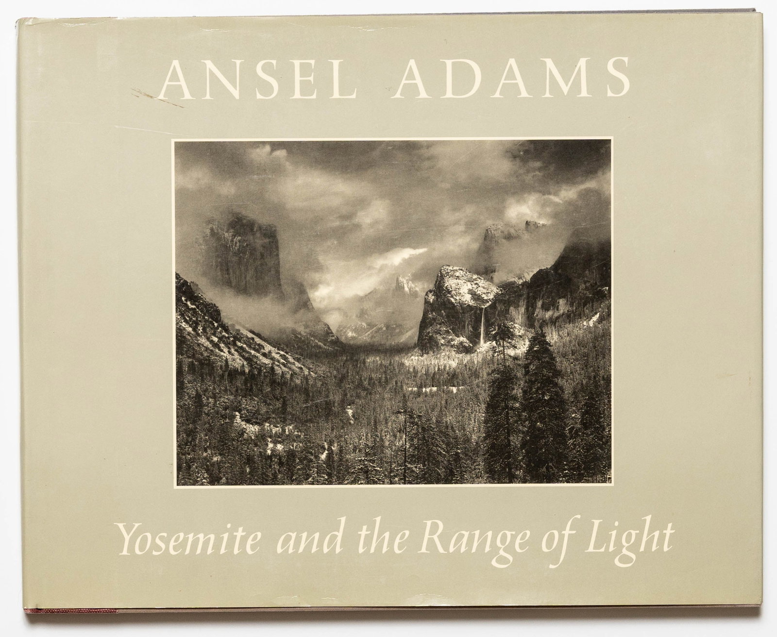 Adams, Ansel; Yosemite and the Range of Light [SIGNED - 1ST EDITION, 3RD PRINTING]: SIGNED COPY Yosemite and the Range of Light, 1980. Hardcover in pictorial dust jacket. First Edition, Third Printing (stated). Introduction by Paul Brooks. More than one hundred magnificent photograph